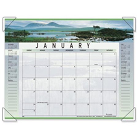AT-A-GLANCE At-A-Glance AAG89802 Monthly Desk Calendar- Landscape Panoramic Scenes- 22in.x17in. AAG89802